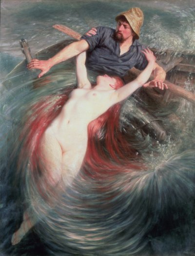 Il pescatore e la sirena da Knut Ekvall